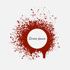 ink splat background