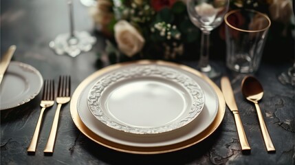 table setting with cutlery