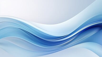 A background featuring blue and white wavy lines creating an abstract and dynamic visual. Generative AI