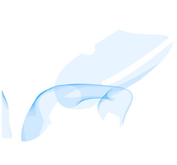 glowing light effect.