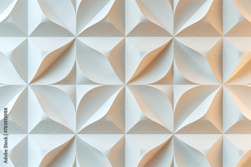 Poster an abstract 3d pattern. background image. created with generative ai technology.