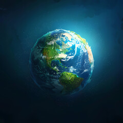 Earth day type image created for advertisements