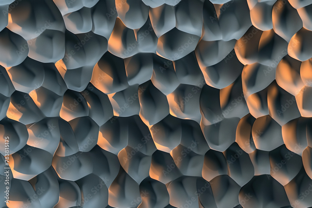 Poster an abstract 3d pattern. background image. created with generative ai technology.