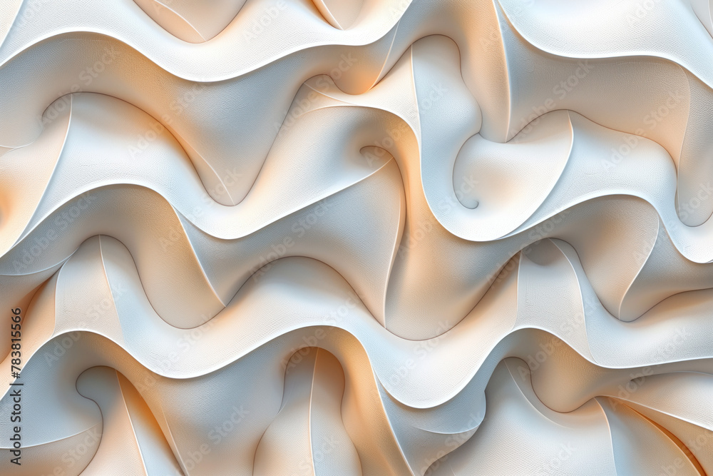 Poster an abstract 3d pattern. background image. created with generative ai technology.