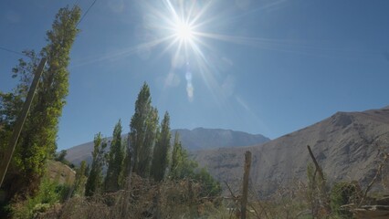 Scenes of Elqui Valley, La Serena, Chile