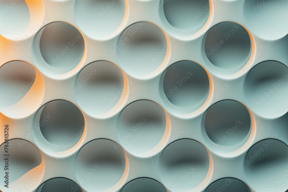 Poster an abstract 3d pattern. background image. created with generative ai technology.