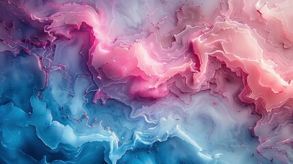 Abstract marble blue and pink background, colorful stone texture
