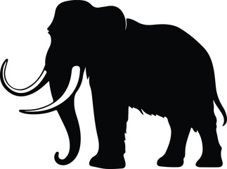 woolly mammoth silhouette