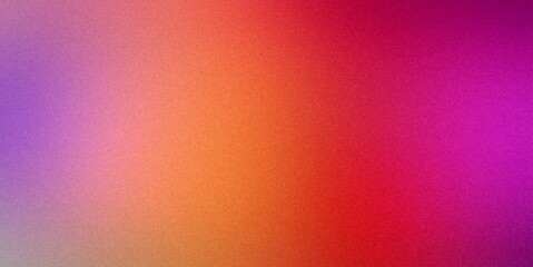 Purple orange red , template empty space , grainy noise grungy texture color gradient rough abstract background shine bright light and glow