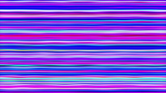 Motion graphic: Colorful abstract lines pattern.