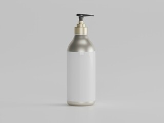 Spray bottle 3d illustration with white background 