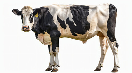Cow isolated on background cut-out