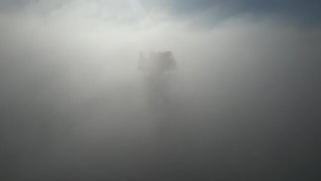 Curitiba sobre nuvens