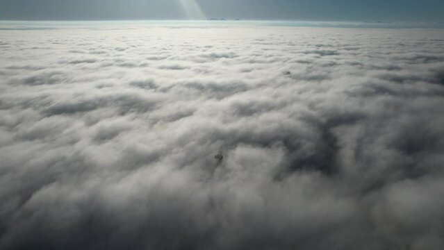 Curitiba sobre nuvens