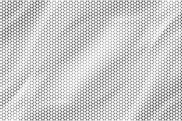 Triangle Shapes Vector Abstract Geometric Technology Oscillation Wave Isolated on Light Background. Halftone Triangular Retro Simple Pattern. Minimal 80s Style Dynamic Tech Wallpaper	 - obrazy, fototapety, plakaty