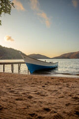 boat on the beach