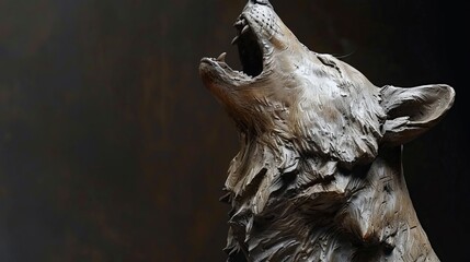 Wolf Majesty: Captivating Images of the Noble Canine Predator - obrazy, fototapety, plakaty