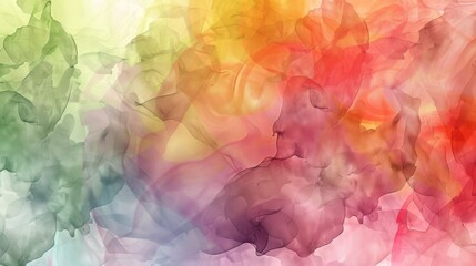 Fototapeta premium Abstract shapes water colors background