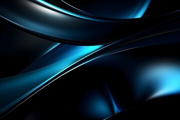 Captivating Contrast and Curves:A Futuristic Abstract Texture on a Dynamic Blurred Background