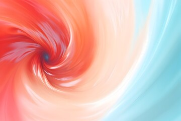 Cosmic Vortex of Radiant Multicolored Swirls and Spirals in a Futuristic Digital Landscape