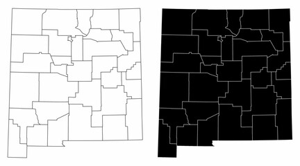 New Mexico administrative maps