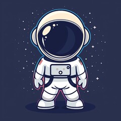 Cosmic Cadet: An Astronauts Space Adventure Amidst Stars