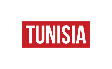 Tunisia Rubber Stamp Seal Vector