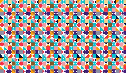 Geometric vector pattern