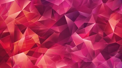 Obraz premium A vibrant abstract polygonal background in vector format, perfect for modern graphic design