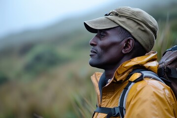Traversing Mount Longonot: Kenyan Expedition - obrazy, fototapety, plakaty