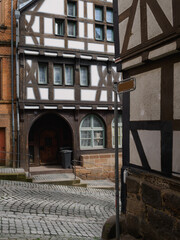 Alte Fachwerkhäuser Oberstadt Marburg,