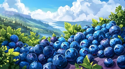 Experience Paradise on Blueberry Island: A Taste Indulgence in Nature's Bounty