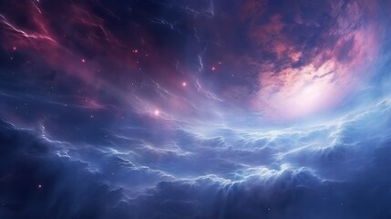 Fototapeta premium Beauty of deep space, night sky, universe, galaxy, Planets, 