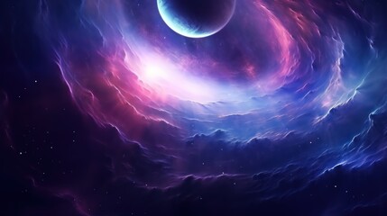 Beauty of deep space, night sky, universe, galaxy, Planets, 