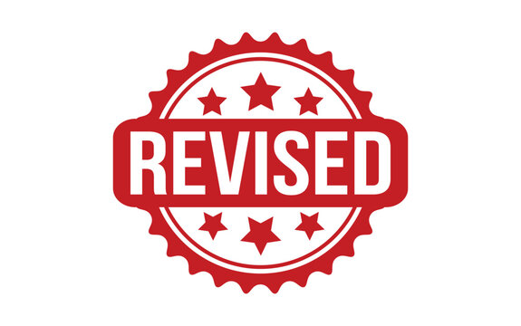 Revised rubber grunge stamp seal vector