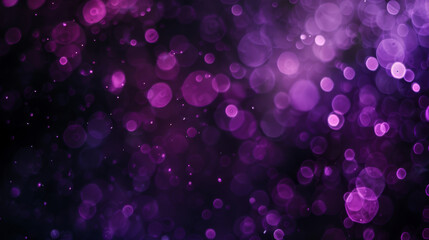 Blurred black purple pink abstract grainy background with highlights and sparkles.