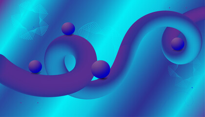 Colorful abstract fluid background .
