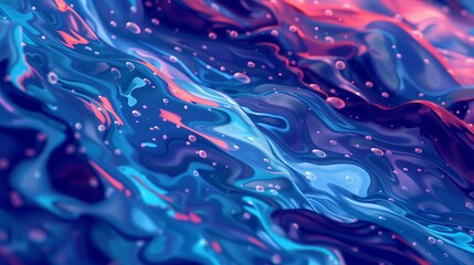 Illustrate Harmonic Waves in a vector art style, with a tilted angle perspective that enhances the dynamic flow and movement of the waves, using bold, crisp lines