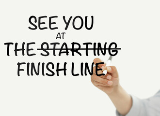 See you at the finish line