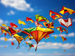 Kites Flying