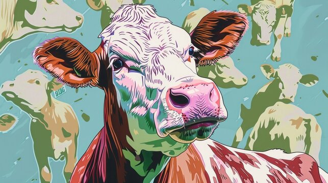 cash cow metaphor illustration