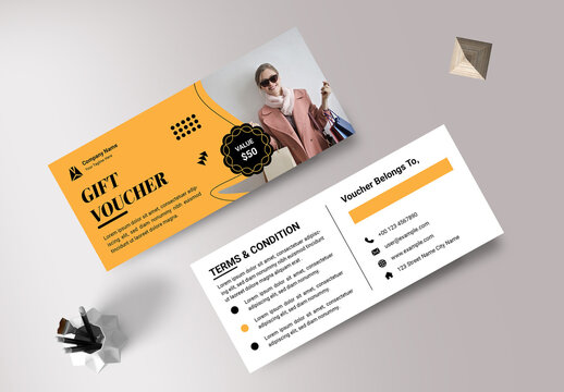 Gift Voucher Design Template