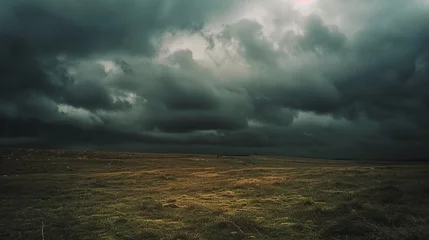 Fotobehang Looming Dark Clouds    © AlissaAnn