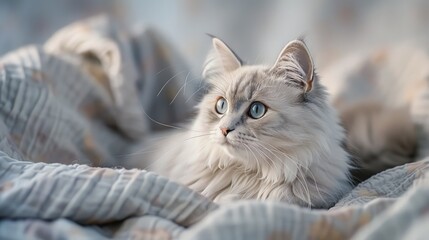 Rare Cat Breed with Distinctive Coat Coloration