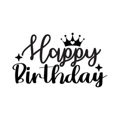 Happy Birthday SVG Cut File