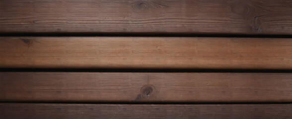Close up of wall made of wooden planks