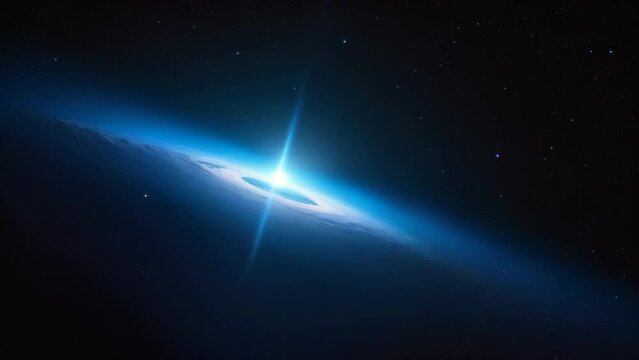Abstract space background. One type of galaxy moving in the universe. For titles, Intro, logo reveal, effect, style and scene