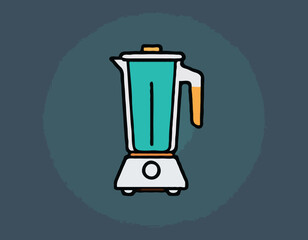 Kitchen Blender Line Icon 