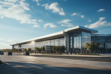 Airport picture. Airport related topics. Departure from vacation. Travel world. Topics related to aviation.