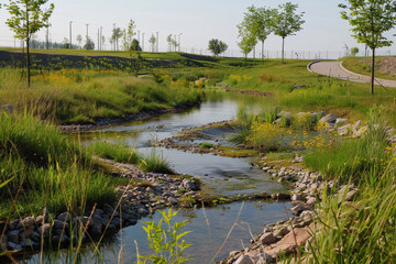 Constructed Urban Wetland Ecosystem Treatment